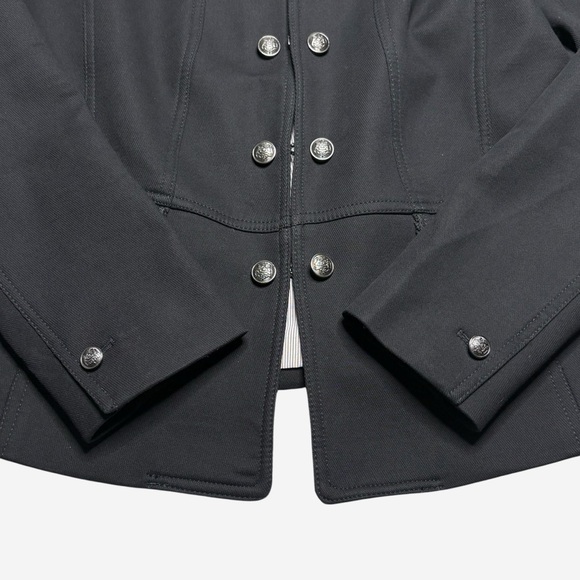 Talbots Women's Black Military-Inspired Blazer - Picture 5 of 16